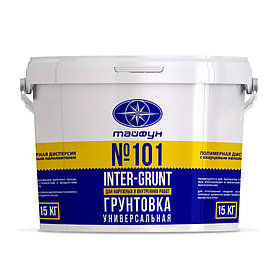 Грунтовка ТАЙФУН МАСТЕР № 101 (1:1) INTER-GRUNT, 15кг - в Минске по выгодной цене