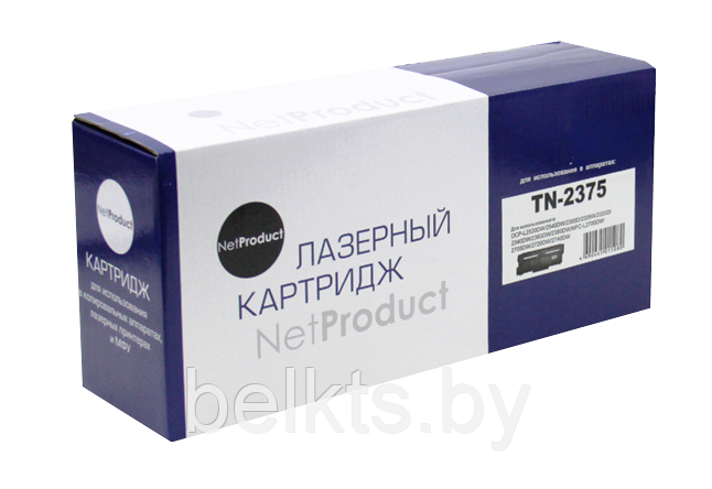 Тонер-картридж Brother TN-2375/TN-2335 для HL-L2300/ 2305/ 2320/ 2340/ 2360, 2,6K, NetProduct