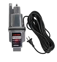 Насос вибрационный Verton НВ-10В/300 (220В,300 Вт,D-100мм, произв. 25 л/мин.,глуб. погруж. 4м., верхний забор