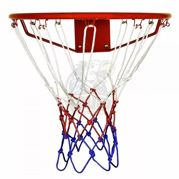 Сетка баскетбольная трехцветная Cliff (арт. 8300-6003) - фото 1 - id-p238593546