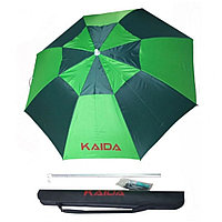 Зонт рыболовный KAIDA SU02-24 в чехле (2.4 м. цвет: зеленый+салатовый)