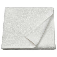 IKEA/ ЛУДДВИАЛ банное полотенце, белый, 55x120 см
