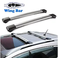 Багажник (поперечины) на рейлинги Wingbar Silver (Турция)