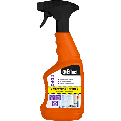 Чистящее средство для стекол и зеркал "Effect Delta 404", 500мл (Цена с НДС)