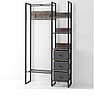 Система хранения ДП4-09 ЛДСП "Рошелье" Каркас черный матовый, фото 6