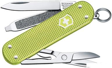 Мультитул Victorinox Classic Alox SD Colors (лаймовый)