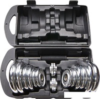 Набор гантелей Ametist хромированные 20 кг