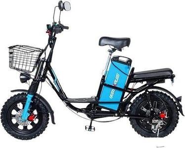Электровелосипед AVM.Plus E-Alfa Fat Travel (черный)
