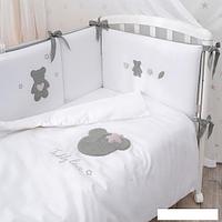 Постельное белье Perina Teddy love ТЛ2.140-01.13 (2 предмета, серо-оливковый)