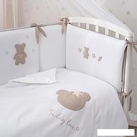 Постельное белье Perina Teddy love ТЛ2.140-01.12 (2 предмета, песочный)