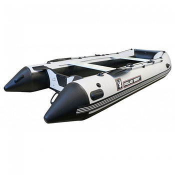 Надувная лодка Polar Bird 385M NEW Merlin Кречет (стеклокомпозит) черный белый