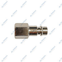 Штуцер пневматический стальной 1/4" ВР Гамматест YE12-2PF