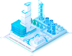 nanoCAD Облака точек