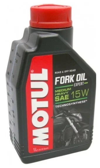 MOTUL 105931 Масло гидравлическое полусинтетическое MOTUL FORK OIL EXPERT MEDIUM/HEAVY 15W 1L