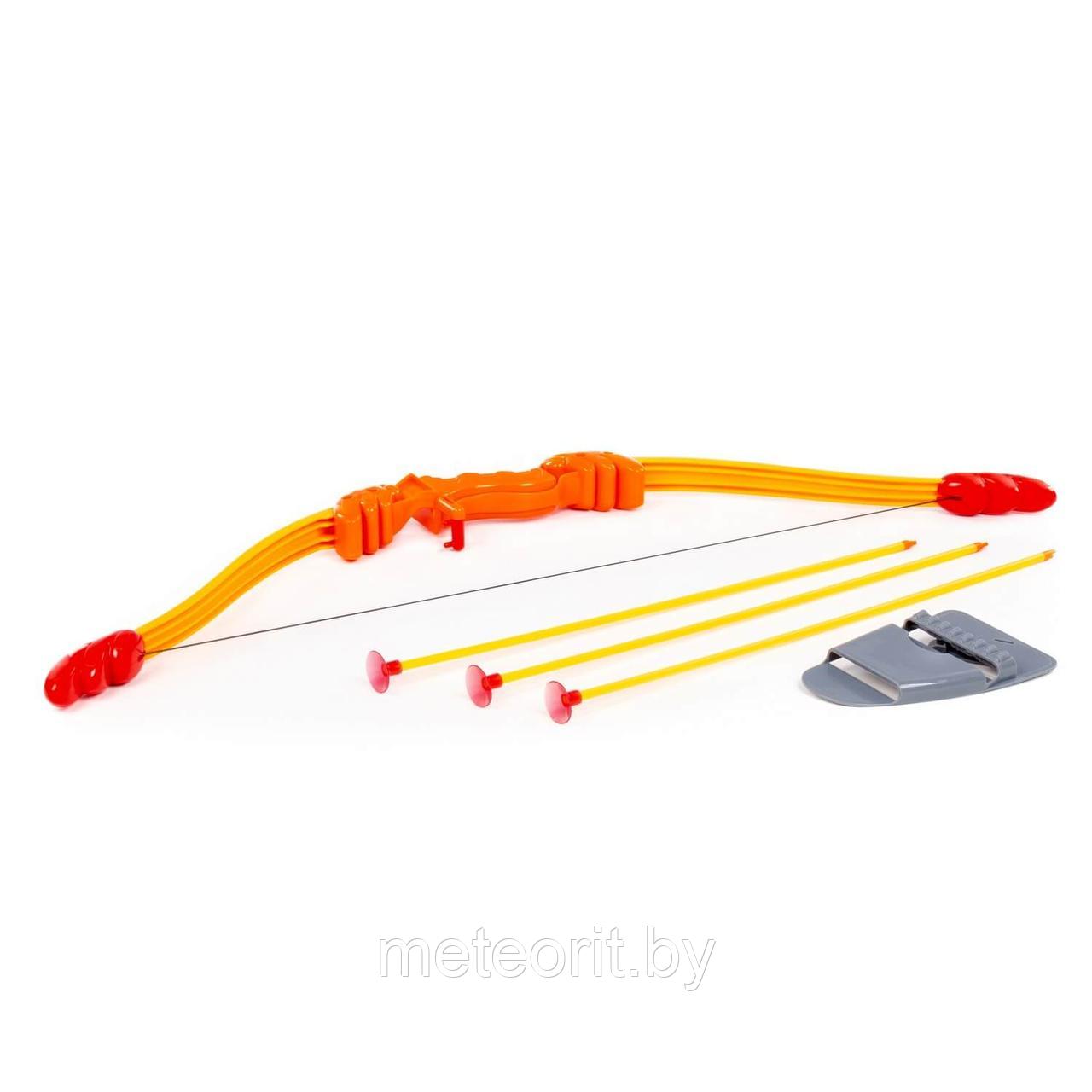 Набор: лук "Орёл", стрелы (3 шт), колчан