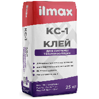 Ilmax КС-1 М  (25кг) Клей для приклеивания теплоиз. мат-лов и армир. сетки