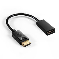 Переходник конвертер DisplayPort - HDMI ExeGate EX-DPM-HDMIF-0.1 кабель 10см