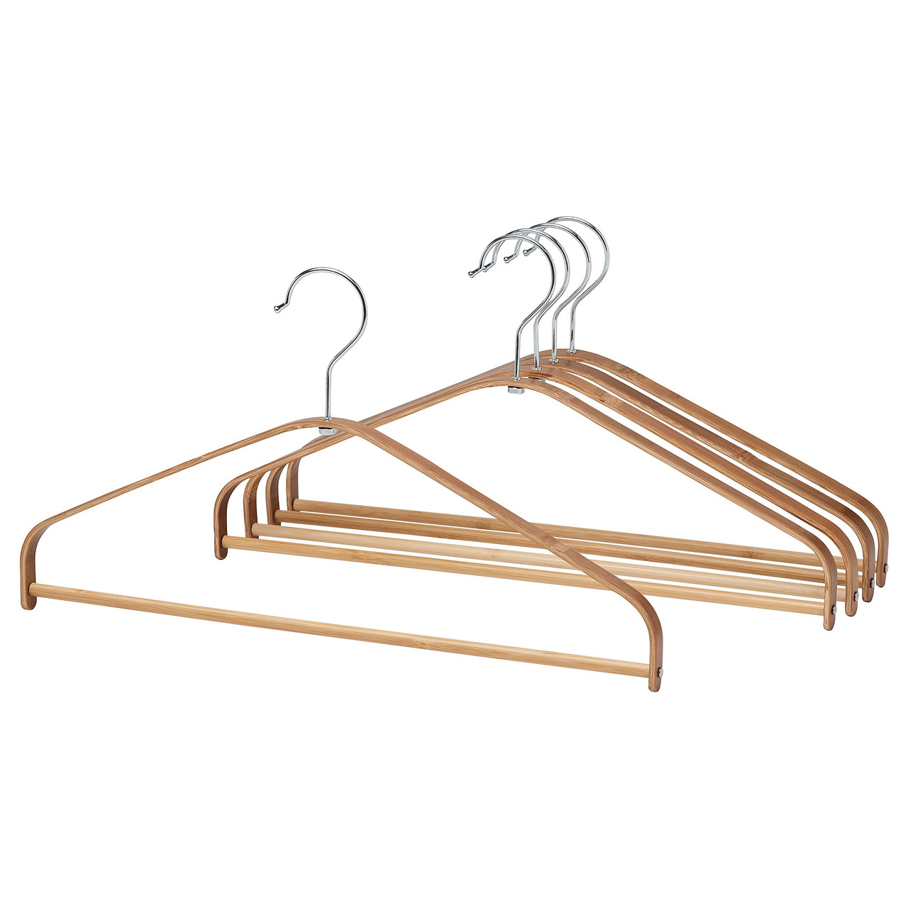 IKEA/ ХЭСВАНС плечики, бамбук 5шт