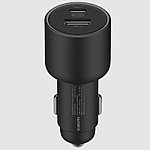 Автомобильное зарядное устройство Xiaomi 100W CC07ZM  5A USB + Type-C QC3.0  (Быстрая зарядка)