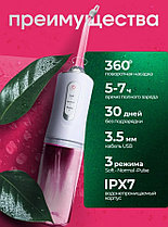 Ирригатор для полости рта Oral Irrigator 4 насадки 220 мл, фото 2