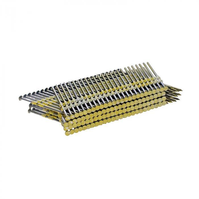 Гвозди FUBAG 3,05х90 мм гладкие для гвоздезабивных барабанных пистолетов N90 (3000