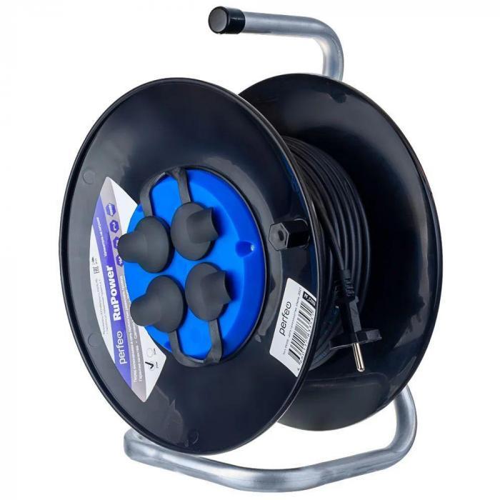 PERFEO (PF C3353) "RU POWER" на катушке, б/з - 4 гнз - 20м