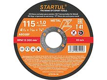 Круг отрезной 115х1.0x22.2 мм для металла STARTUL STANDART
