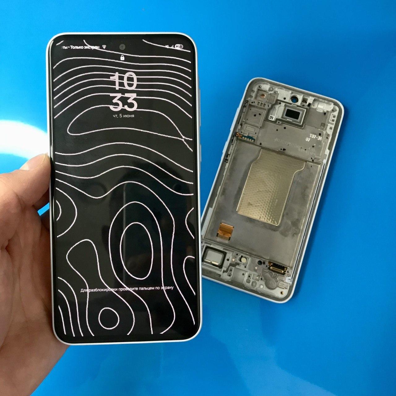 Samsung Galaxy A35 - Замена экрана (стекла, сенсорного экрана и дисплея), оригинал