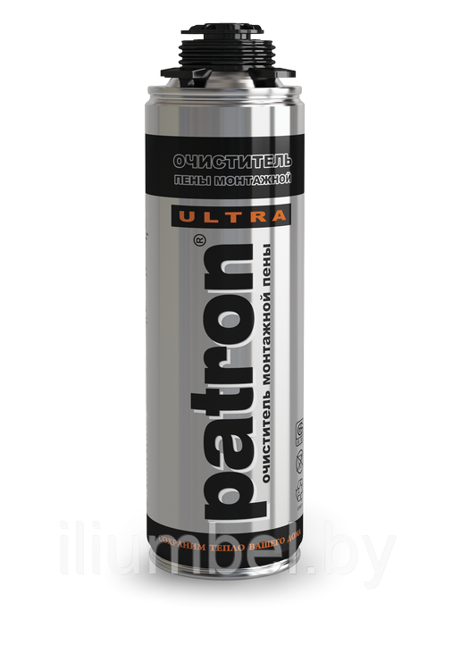 Очиститель монтажной пены PATRON ultra 400 мл