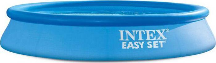 INTEX Бассейн с надувн.кольцом EASY SET 305*61 см + фильтр-насос INTEX ( Арт. 28118NP)