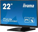 21.5" Монитор Iiyama ProLite T2254MSC-B1AG, 1920x1080, IPS, 1хHDMI, 1хDP, черный, фото 10