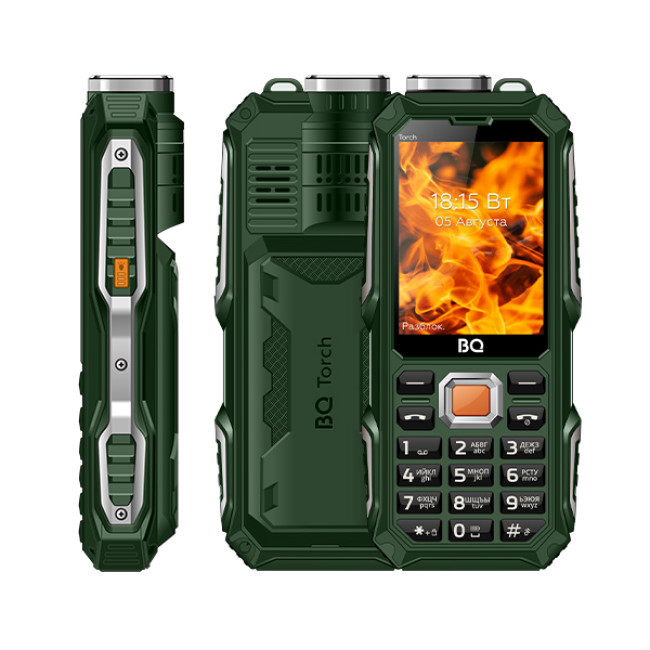 Мобильный телефон BQ BQ-2835 Torch (зеленый)