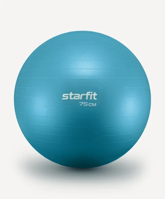 Фитбол Starfit GB-108 (синий пастель, 75см)