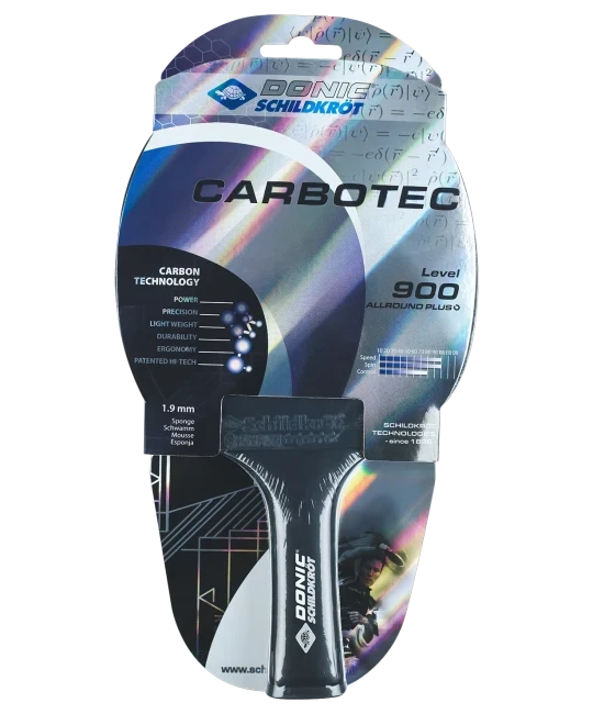 Ракетка для настольного тенниса Donic Carbotec 900, concave
