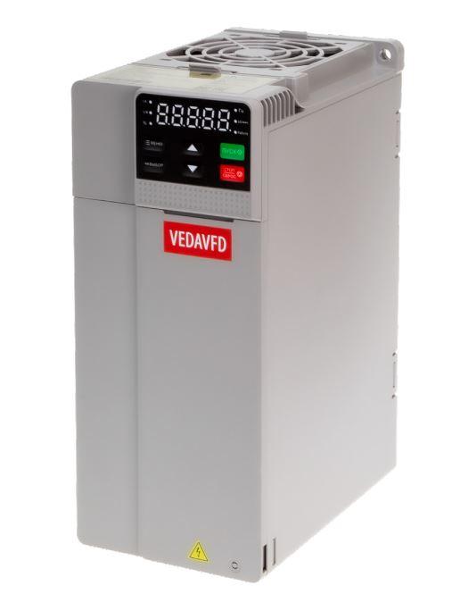 Преобразователь частоты VEDA VF-11 0,4 кВт, ~200-240 В, IP 20, VF-11-PK40-0003-S2-E20-B-H