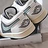 Кроссовки NIKE AIR JORDAN 1 LOW белый/черный DC0774-001, фото 4