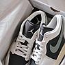 Кроссовки NIKE AIR JORDAN 1 LOW белый/черный DC0774-001, фото 5