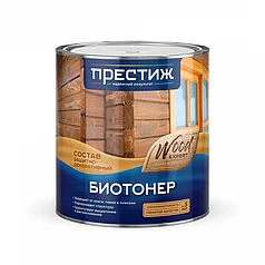 Престиж БИОТОНЕР состав защитно-декоративный (2,5л белый снег)