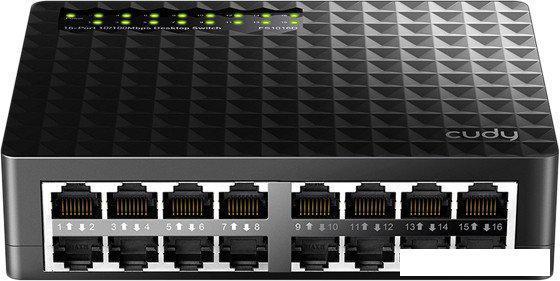 Неуправляемый коммутатор Cudy FS1016D 1.0, фото 2
