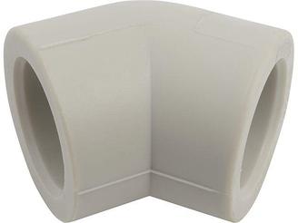 Колено ПП 25х45 сер. FV Plast