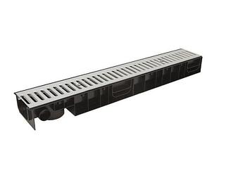Лоток STANDART 100.95 h99  с решеткой стальной, Ecoteck, РБ