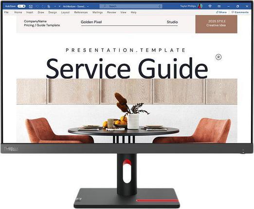 Монитор Lenovo ThinkVision S24i-30 63DEKAT3EU, фото 2