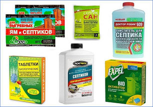 ДЛЯ ВЫГРЕБНЫХ ЯМ, СЕПТИКОВ, ДАЧНЫХ И БИОТУАЛЕТОВ, УСКОРИТЕЛИ КОМПОСТОВ