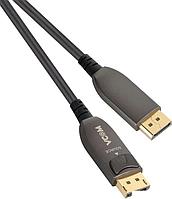 Кабель VCOM D3751-40M DisplayPort - DisplayPort (40 м, черный/коричневый)