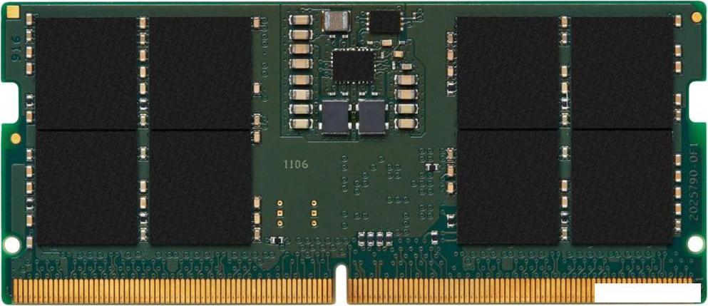 Оперативная память Kingston 32ГБ DDR5 SODIMM 6400 МГц KVR64V52BD8-32, фото 2