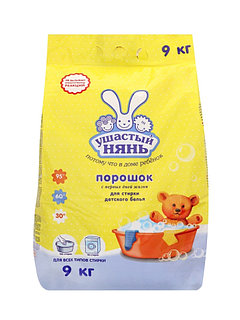 Стиральный порошок "Ушастый нянь", для детского белья, 9 кг
