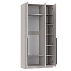 Шкаф распашной 67.12 "Брандо" (3-х дв.) (h2380) (фасад: ЛДСП кашемир) Олмеко, фото 3