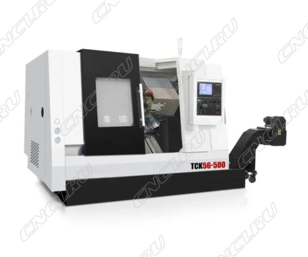 Горизонтальный токарный станок MetalCraft с ЧПУ ТСК56-500 с люнетом (ТСК56-500.F11/15.A2-8.12T.254T.L)