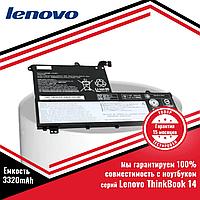 Оригинальный аккумулятор (батарея) для ноутбука Lenovo ThinkBook 14-IML (L19M3PF0, L18L3PF2) 11.25V 3320mAh