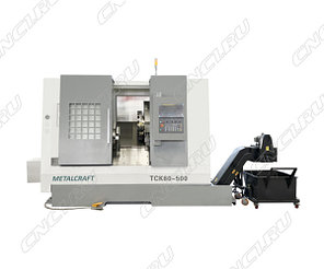 Горизонтальный токарный станок MetalCraft с ЧПУ ТСК60-500 (ТСК60-500.F15/18,5.A2-8.12К.254T), фото 2